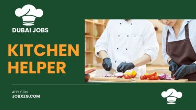 Kitchen Helper Jobs in Dubai