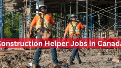 Construction Helper Jobs in Canada